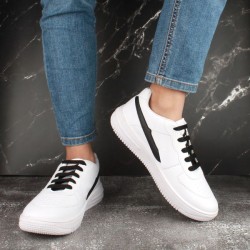 Men's Casual Sneakers - White Men's Casual Sneakers - White